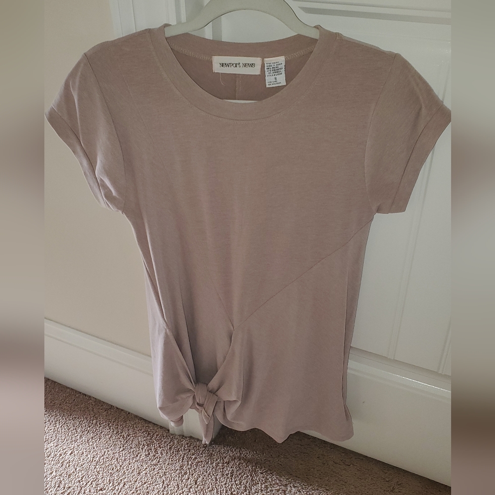 NEWPORT NEWS TWIST TIE BLOUSE SIZE SMALL & XL